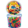 Image de Hama - Pot de 600 perles - Hama Maxi : Perles Mix 6 couleurs