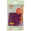 Image de HAMA Perles à repasser Bio midi, sachet, prune