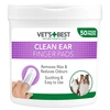 Image de 50 Doigtiers jetables Vet's Best® Clean pour les oreilles - pour chien