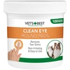 Image de 100 disques nettoyants pour les yeux Vet's Best® pour chien et chat