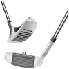 Image de CostwayClub de Golf Chipper Droitier pour Hommes et Femmes Coin de Pincement (Loft)   36° Inclinaison (Lie) 72° pour Chipping Sur Jeu Court/Terrain de Golf Argent