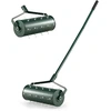 Image de CostwayAérateur à Gazon Roulant de 44 cm Scarificateur Manuel avec Poignée Amovible Pointes de Dents pour Ameublir le Sol Aération de l'Herbe Vert