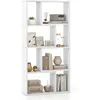 Image de Giantex Bibliothèque Étagère à 8 Compartiments Ouvertes, 20 x 60 x 120 cm (Blanc)