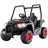 Image de CostwayVéhicule Buggy 24 V pour Enfants de 3 à 8 Ans Télécommande 3 Vitesses 2 Suspensions à Ressort Démarrage Lent Harnais à 3 Points Rouge