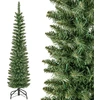 Image de CostwaySapin de Noël Artificiel de 150 Cm Arbre de Noël Pré-Éclairé 296 Branches 150 Lumières Led Blanc Chaud Support en Métal Pliable