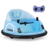 Image de CostwayAuto-tamponneuse avec LED Clignotantes pour Enfants Voiture Electrique avec Connexion Sans Fil Mode Musical pour 18 Mois et Plus Bleu