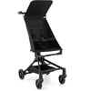 Image de CostwayPoussette Compacte et Adaptée aux Avions avec Canopy Ajustable Grand Panier de Rangement pour Bébés 6-36 Mois Charge 15 kg Noir