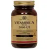 Image de Solgar Vitamine A Sèche 5000 UI Comprimés x 100