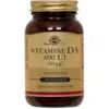 Image de Solgar Vitamine D3 400 UI Capsules x 100