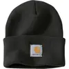 Image de Carhartt, Hommes, Bonnet, Bonnet A18, Noir, (Taille unique)