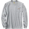 Image de Carhartt Dearborn Loose Chemise Longsleeve, gris, taille XL pour Hommes