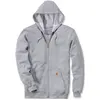Image de Carhartt, Hommes, Pull-over, Sweat à capuche zippé, Gris, (S)
