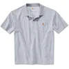 Image de Carhartt Contractors Work Pocket Polo, gris, taille S pour Hommes