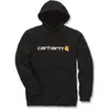 Image de Carhartt, Hommes, Pull-over, Sweat à capuche Signature Logo, Noir, (M)