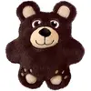 Image de KONG Snuzzles Ours M 21,5 X 21,5 X 9Cm (Jouet en peluche pour chiens), Jouets pour chien
