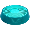 Image de Jouet pour chien KONG Licks Spinz bleu-vert, taille L : env. Ø 20,3 x 4,5 cm