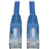 Image de Eaton Câble Ethernet UTP moulé sans couture Cat6 Gigabit RJ45 M/M Bleu 1,52m (U/UTP, CAT6, 1.52 m), Câble réseau