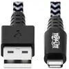 Image de Eaton Câble de synchronisation/charge USB-A à Lightning certifié MFi - M/M USB 2.0 6ft. 1.8 (1.80 m, USB 2.0), Câble USB