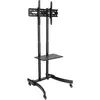 Image de Eaton Chariot TV/Moniteur pour téléviseurs et moniteurs de 93,98cm 37inch à 177,8cm 70inch Classique (40 kg, 37" - 70"), Pied TV, Noir