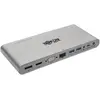 Image de Eaton Station d'accueil USB-C triple affichage - 4K HDMI/DisplayPort VGA USB 3.2 Gen 1 Hub USB-A/USB-C Gb (USB-C), Station d’accueil + hub USB, Gris