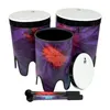 Image de Toca Nesting Drums Tom Tom Freestyle II Set De 3 (12/14/16) TF2NT-3PCWP Woodstock Purple Tambourins - Tambours - Bongos
