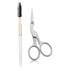 Image de Tweezerman Brow Shaping Scissors & Brush Ciseaux à sourcils & brosse à sourcils Kit sourcils 1 art.