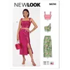 Image de Patron New Look 6741 - Robe deux pièces du 34 au 46 (FR) - Model FR 34-46