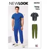 Image de Patron New Look 6760 - Haut et pantalon (S-M-L-XL-XXL) - Model FR 40-58