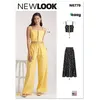 Image de Patron New Look 6779 - Brassière et Pantalon pour Jeunes Femmes - Model FR 34-50