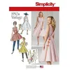 Image de Patron Simplicity 8085 Robe vintage femme - Model FR 34-42