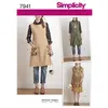 Image de Patron Simplicity 7941.A Robe tablier pour dames - Model toutes les tailles