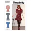 Image de Patron Simplicity 9642 - Robe du 32 au 48 (FR) - Model FR 32-40