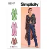Image de Patron Simplicity 9747 - Vestes - Model FR 36-44