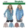 Image de Patron Simplicity 1538 - Chemisier - Model FR 42-50