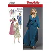 Image de Patron Simplicity 8013 Robe vintage '70 - Model FR 42-50