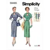 Image de Patron Simplicity 9465 - Robe pour jeunes filles - Model FR 44-52