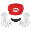 Image de Set D'accessoires Mario  Enfant Luxe - Rouge - Taille Unique