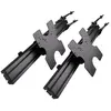 Image de Next Level Racing Elite Pied d'écran triple autoportant, Meuble gaming : accessoires, Noir