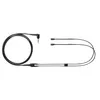 Image de Shure EAC64BK - Câble de casque - mini-phone stereo 3.5 mm mâle pour MMCX mâle - 1.62 m - noir - pour Shure SE315, SE315-K