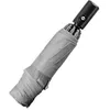 Image de Automatique Parapluie Pliant Arrière Parapluie avec Bandes Réfléchissantes YS054