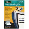 Image de Fellowes Kit de démarrage pour la reliure en plastique, Relieuse : accessoires, Multicolore, Blanc