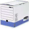 Image de Fellowes 0028501 Boite d'Archives Banker Box System A4 Montage Automatique - Dos de 20 cm Bleu (Lot de 10)