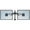 Image de Fellowes Double Monitor Arm Professional Series (Tables, 26", 10 kg), Support de moniteur, Noir