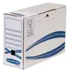 Image de Fellowes, Archivage + classement, BANKERS BOX Basic boîte d'archives, bleu (l)80 mm en carton 100% recyclé, certifié FSC (A4+)