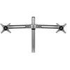 Image de Fellowes Lotus Dual Monitor Arm Kit - Kit de montage - bras réglable - pour 2 écrans LCD - métal, aluminium - argent - montrable sur bureau