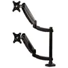 Image de Fellowes Support Double Ecran Vertical à poser Platinum jusqu'à 32' (8 kg max/écran) (Noir)