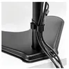 Image de Bras porte écran double vertical sur pied professional series