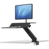 Image de Fellowes Poste de travail assis-debout Lotus  RT pour 1 écran, h x l x p 222 x 902 x 603, Réhausseur pour moniteur, Noir