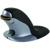 Image de Fellowes Penguin (Sans fil), Souris, Argent, Noir