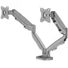 Image de Bras Porte-écran Double Eppa - Gris
